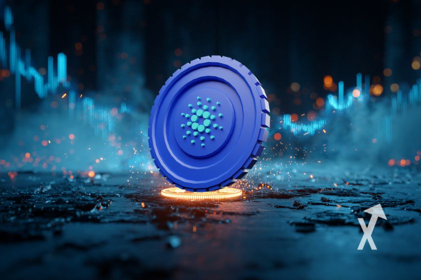 Tarjeta de presentación de Cardano ADA.