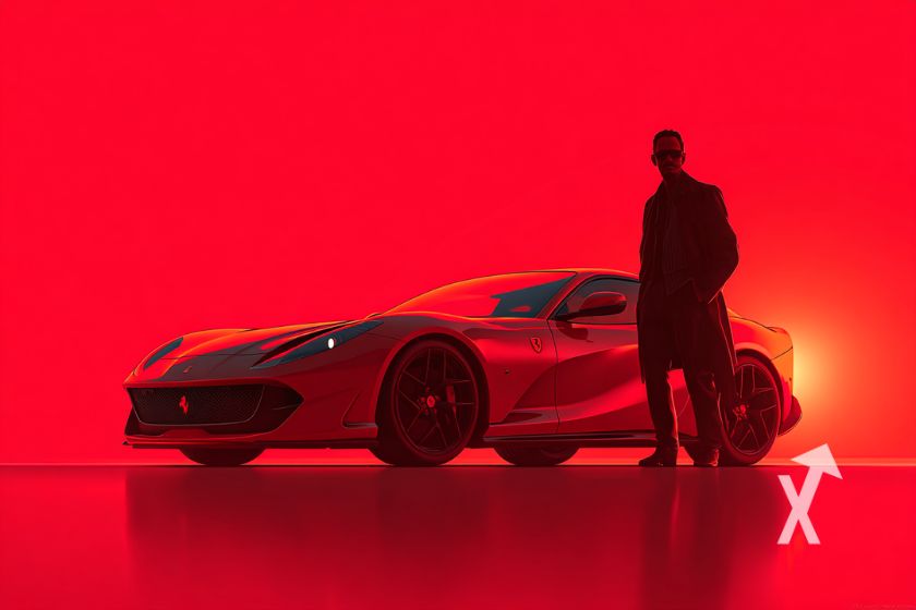 Cubierta Arthur Hayes HyperLiquid Ferrari excitación.