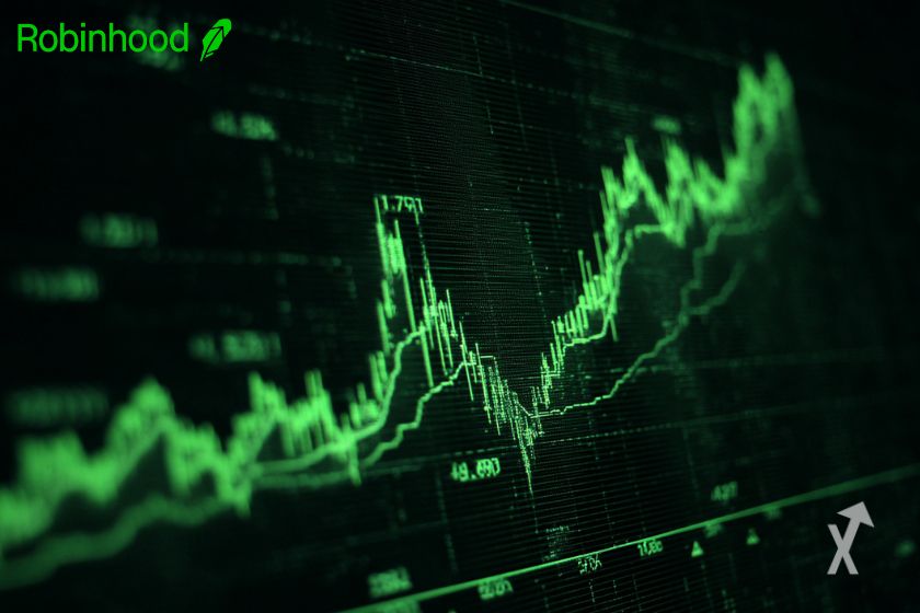 "Logotipo de Robinhood: aplicación financiera"