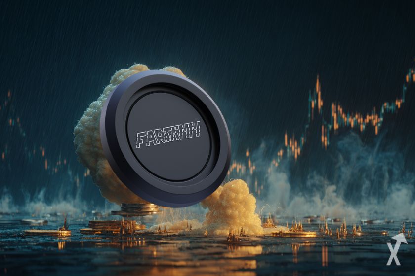 "moneda flatulenta" - Divertida criptomoneda digital.