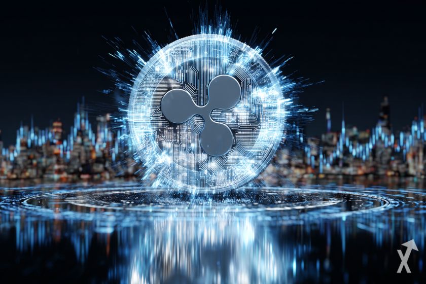 Precio de XRP, criptomoneda popular.