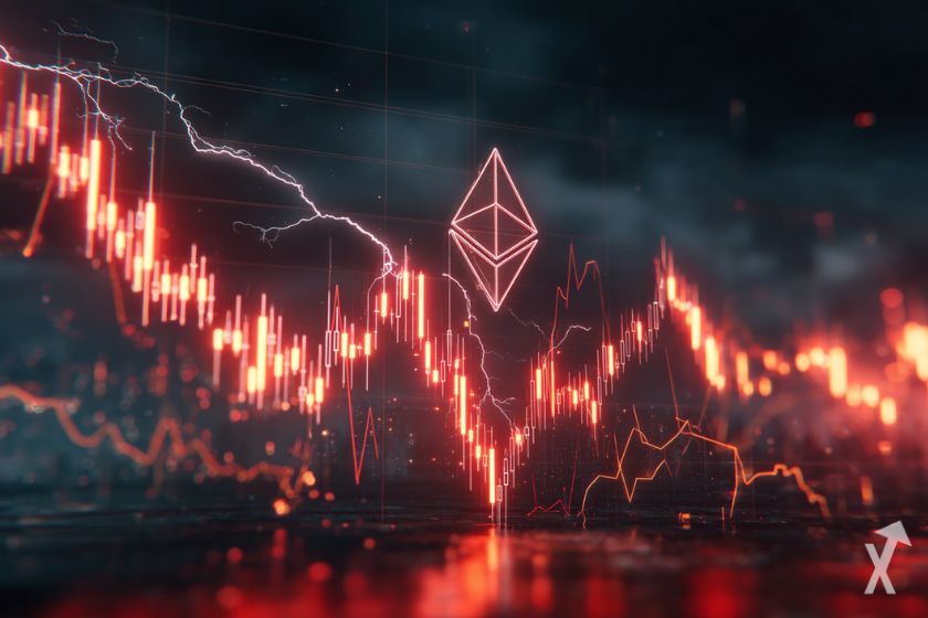 Ethereum podría disminuir: imagen de criptomoneda.