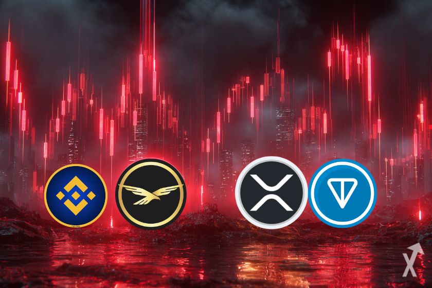 Venta de criptomonedas populares en Europa.