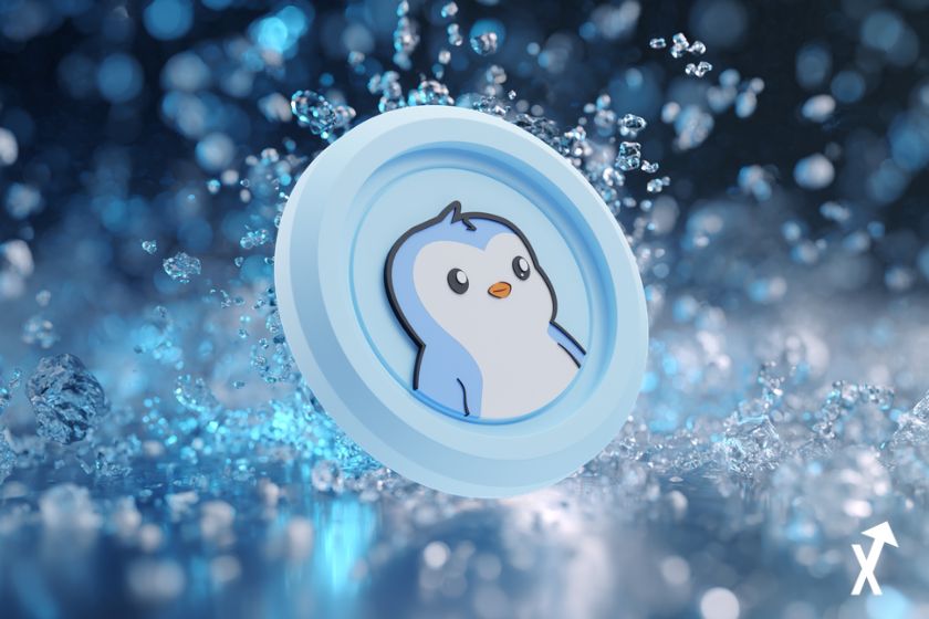 "pengu puede crecer" - Peculiar pingüino aumentando su tamaño.