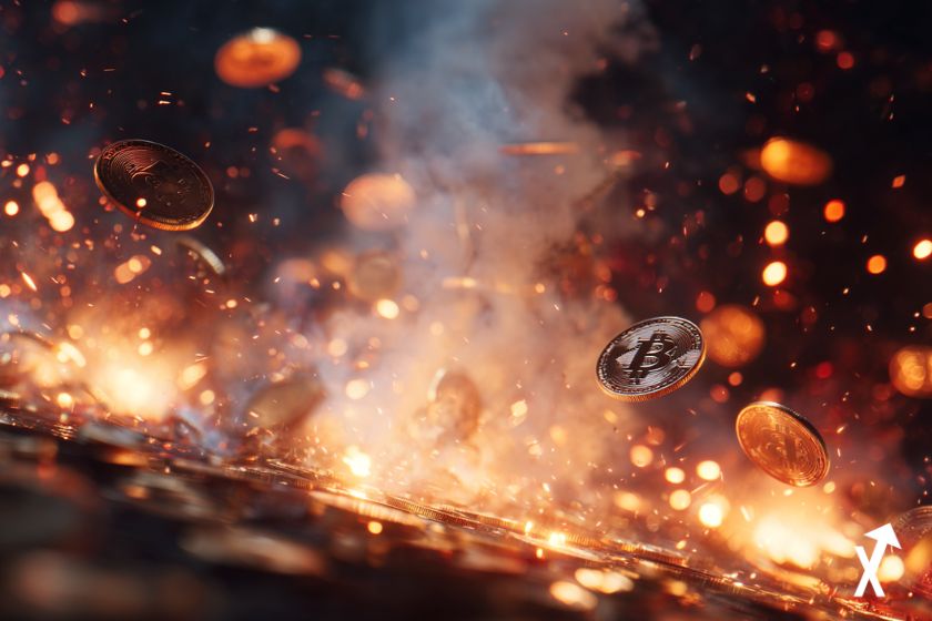 Mercado crypto en descenso: tendencia actual.