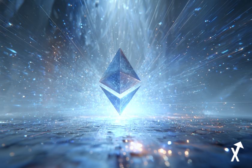 Blockchain Ethereum, líder mundial en criptomonedas.