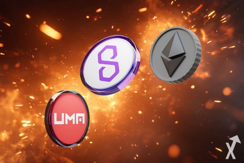 Criptomonedas en Polymarket: polygon, uma, ethereum.