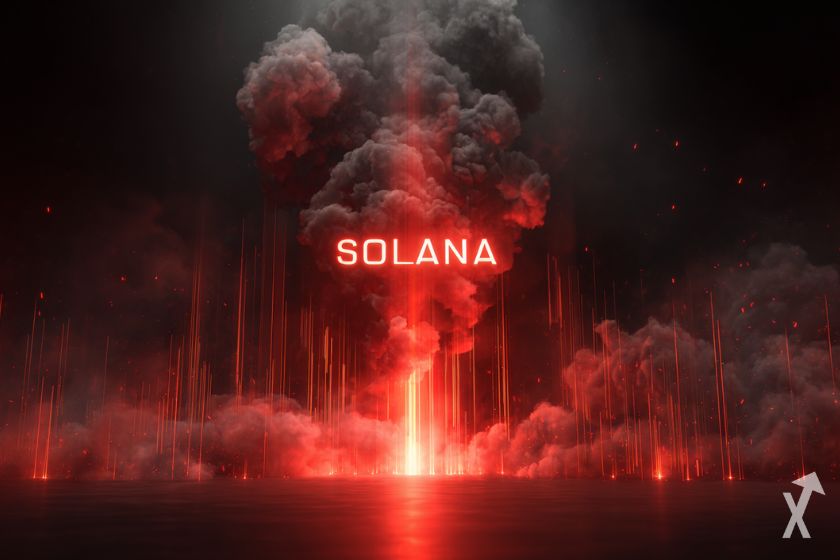 "Solana sol posible caída criptomoneda"