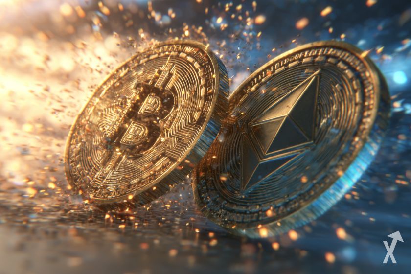 "criptomonedas bitcoin y ethereum"