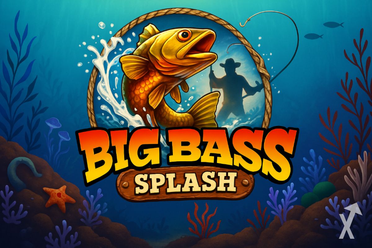 Portada del art&iacute;culo sobre el juego de casino Big Bass con un pez y un pescador
