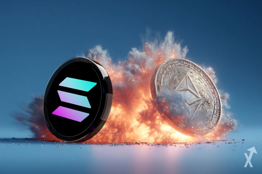 "Solana vs Ethereum, humo y explosión"