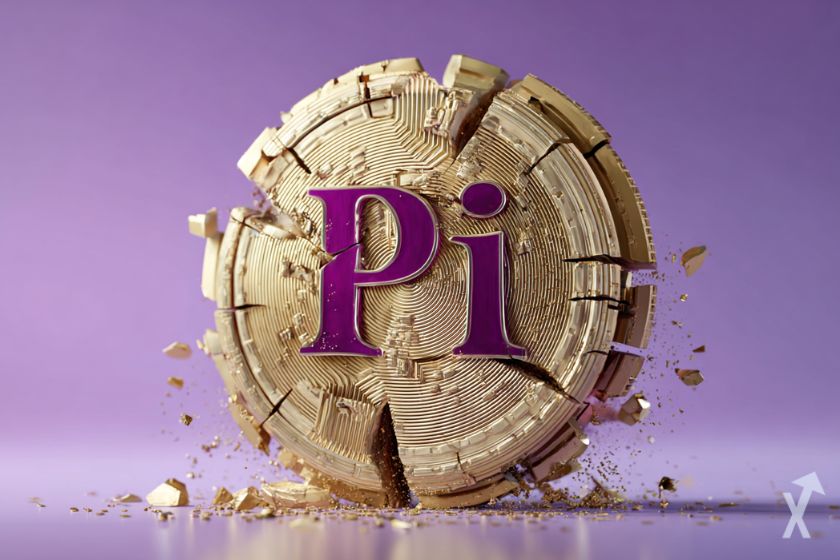 Moneda digital de pi network rota.