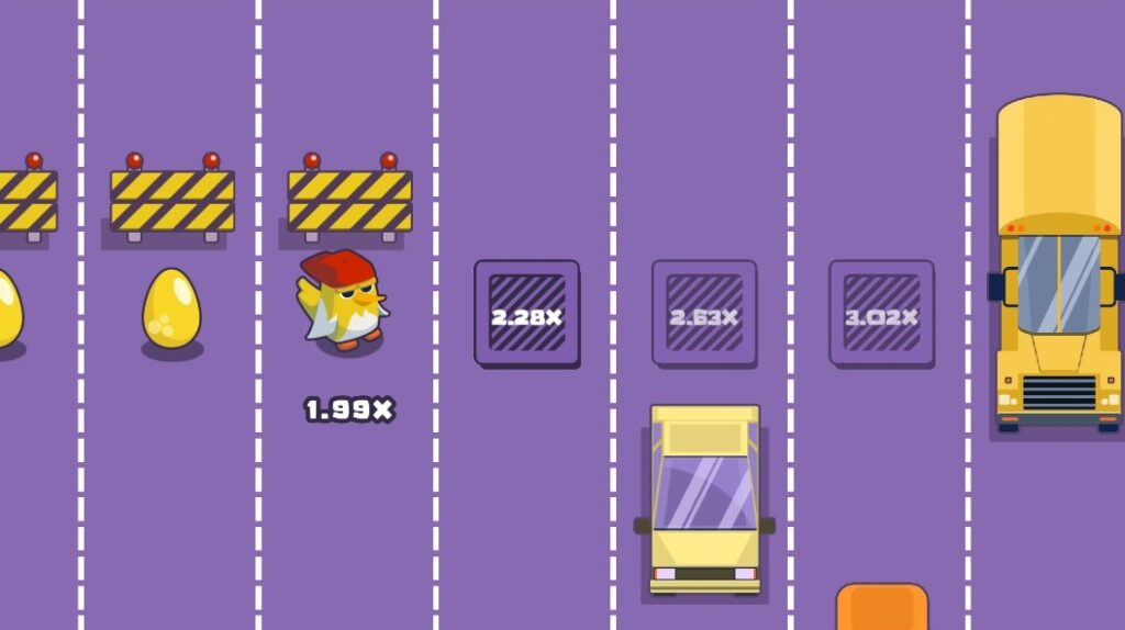 cruza la carretera en chicken cross casino juego