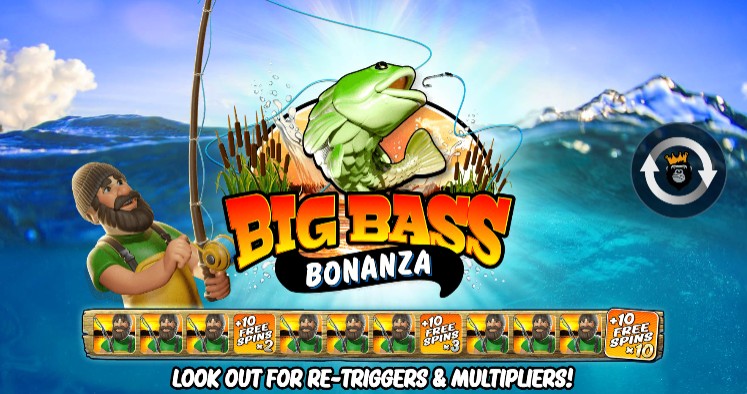 Captura de pantalla de Big bass bonanza juego