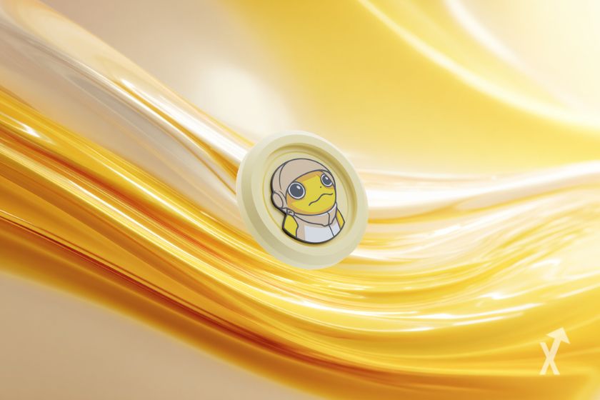 Token de TURBO en fondo amarillo.