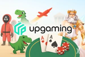 Portada del artículo de Upgaming con varios personajes de los juegos del software