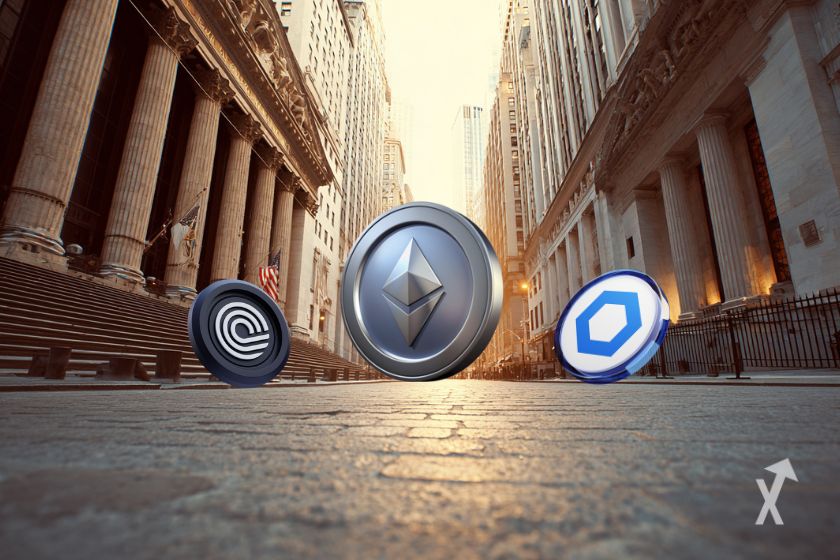 Tokens ETH, ONDO y Chainlink destacan.