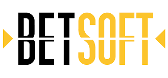 logotipo de betsoft en amarillo y negro 