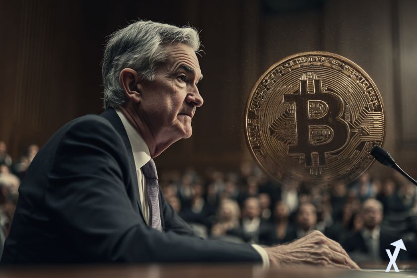 Jerome Powell anuncia baja de tasas.