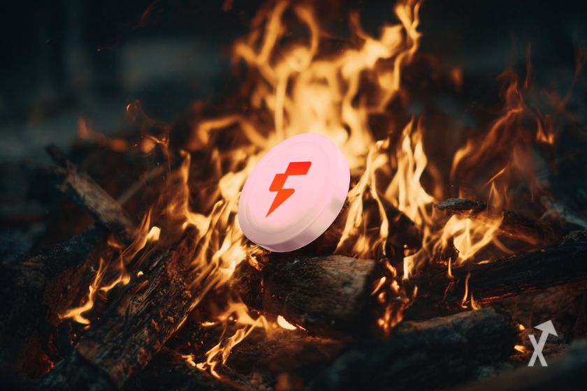 Token de Fogo en fuego natural.