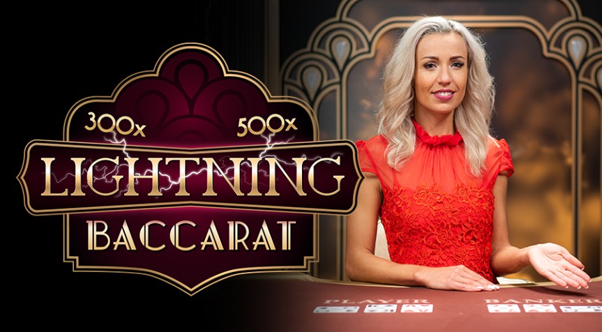 Lightning baccarat live casino