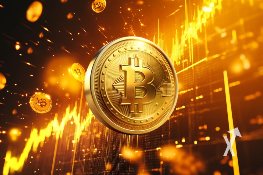 Moeda virtual Bitcoin btc moderna digital.