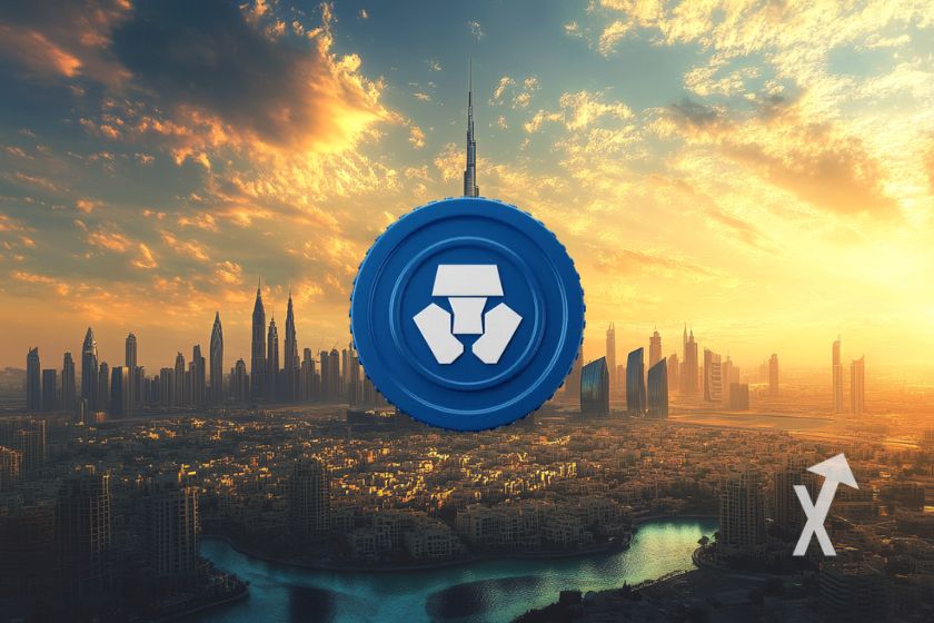 Cartão de criptomoeda crypto.com EAU.