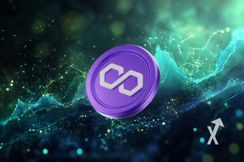 Capa de polígono azul escuro moderno.