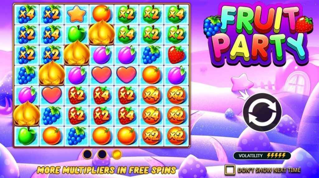 fruit party pragmatic play