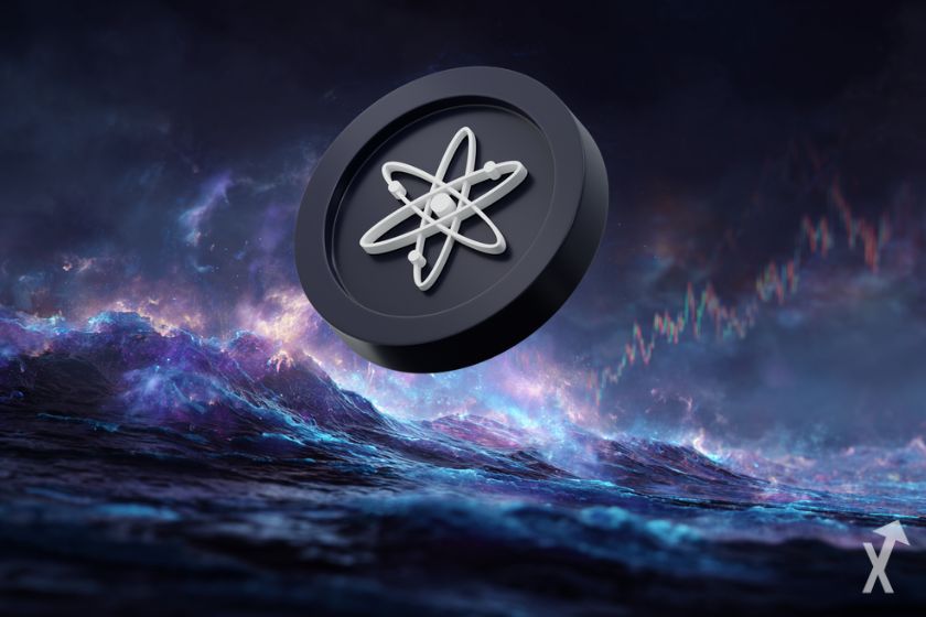 Partícula cósmica essencial - imagem abstrata.