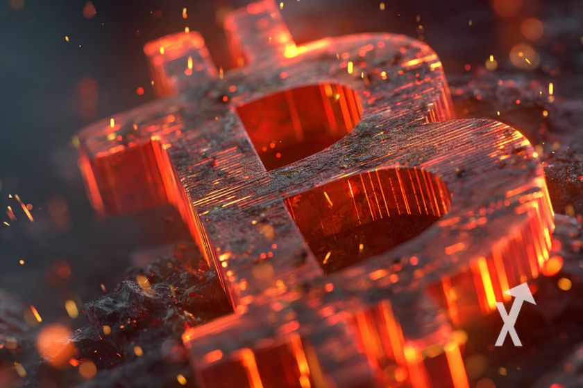 Desvalorização do bitcoin em queda abrupta.