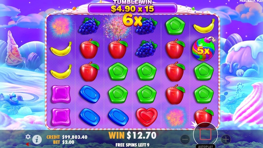 free spins sweet bonanza