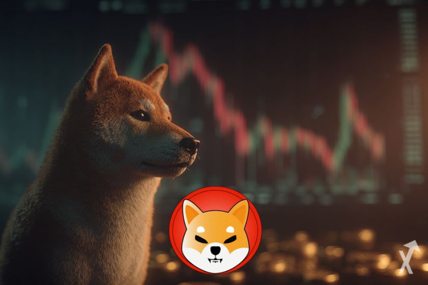 Cachorro shiba inu fofo.