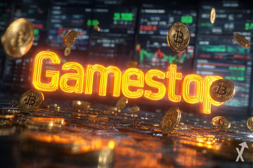 Compra de bitcoin na Gamestop trend.