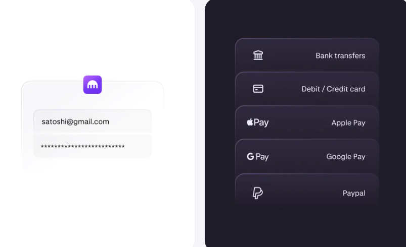 Approvisionnement du compte