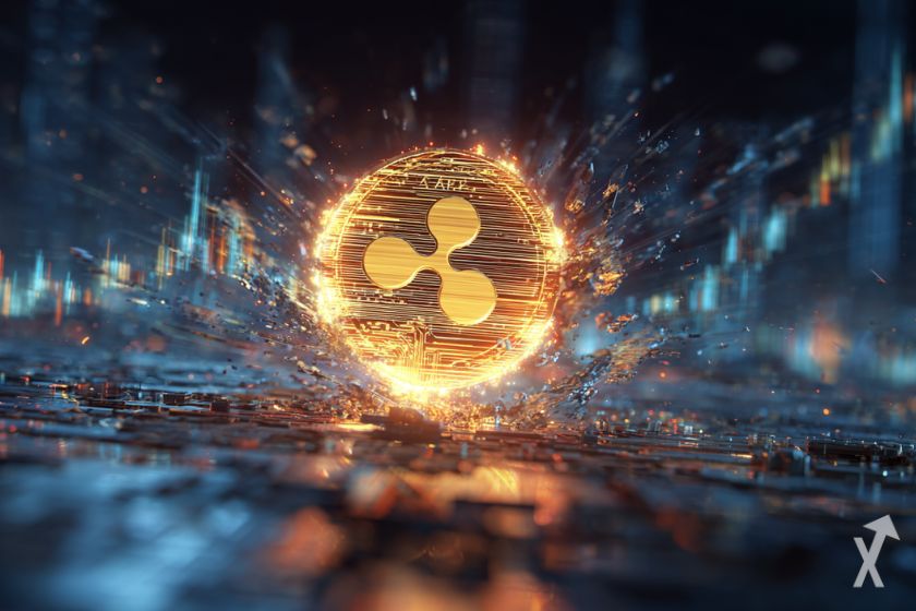 Moeda digital Ripple (XRP) popular.
