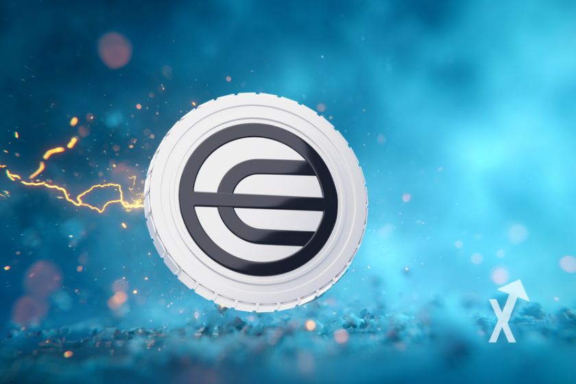 Criptomoeda worldcoin, sigla WLD.