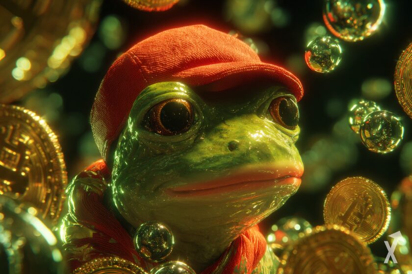 Pepe criptomoeda memética