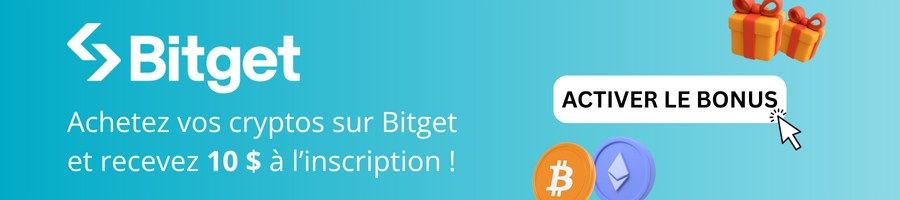 10$ logo após a inscrição no Bitget