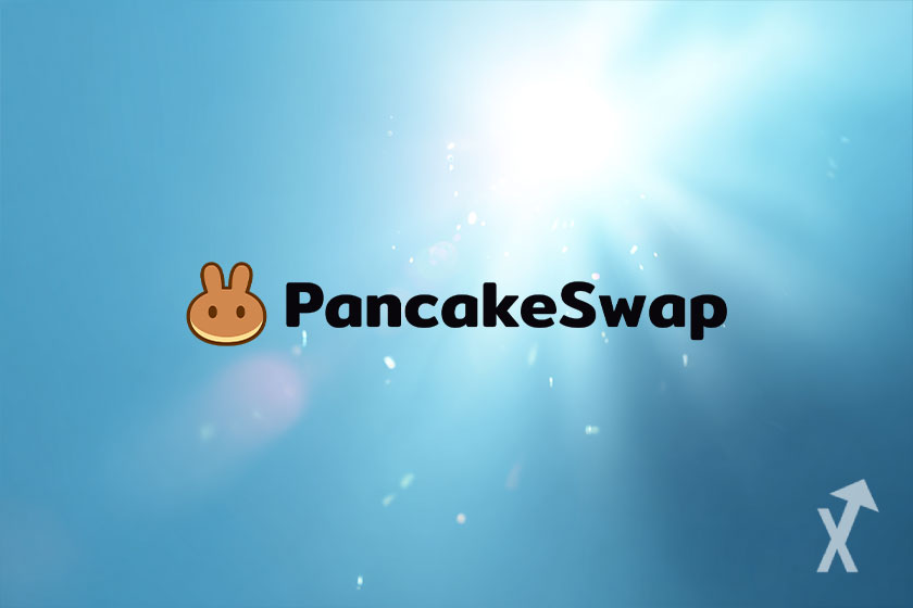 O logotipo do Pancake Swap.