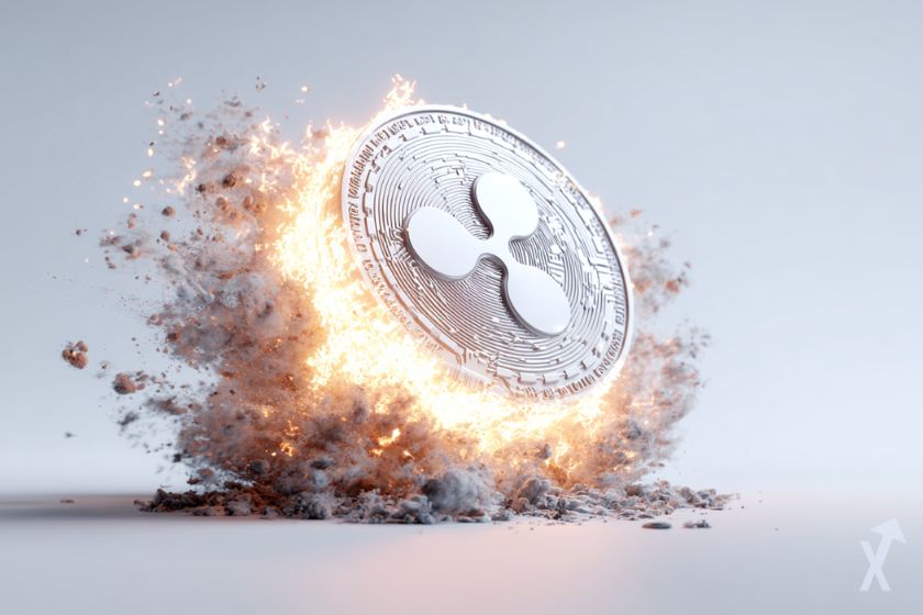 ripple xrp a explodir, fumo cinzento