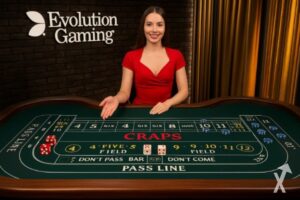 Cobertura ao vivo de craps.