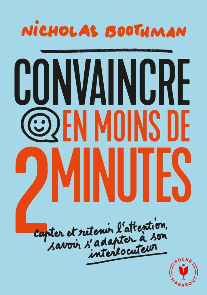 livre convaincre en moins de deux minutes