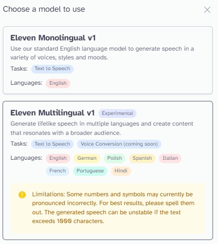 eleven multilingual