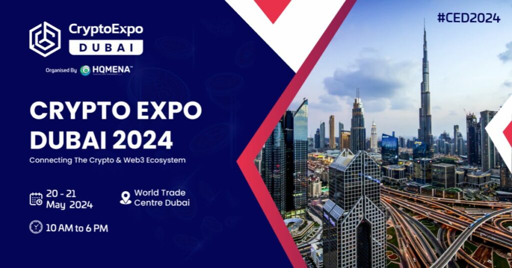 La Crypto expo à Dubai 2024