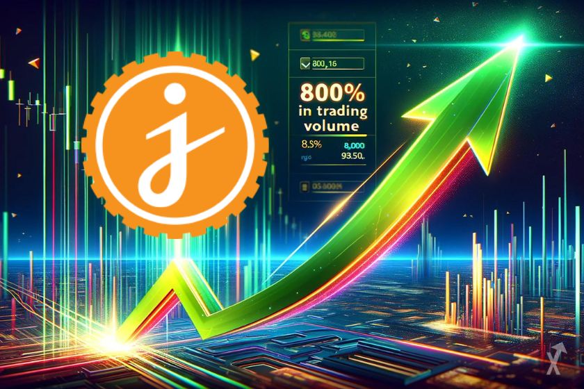 Le prix de la crypto JASMY explose de 800% en volume que se passe-t-il ?