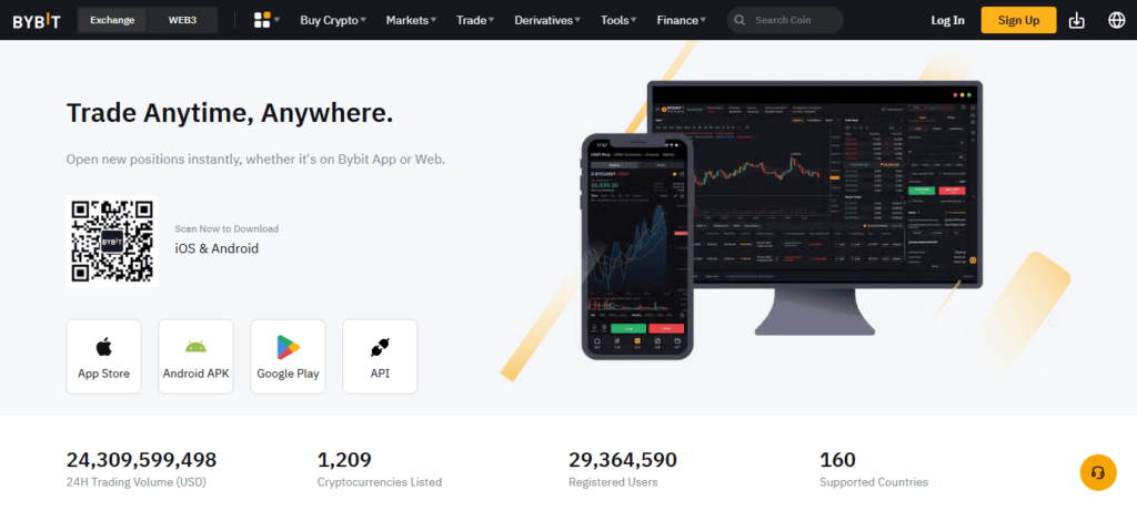 Bybit trading futures crypto