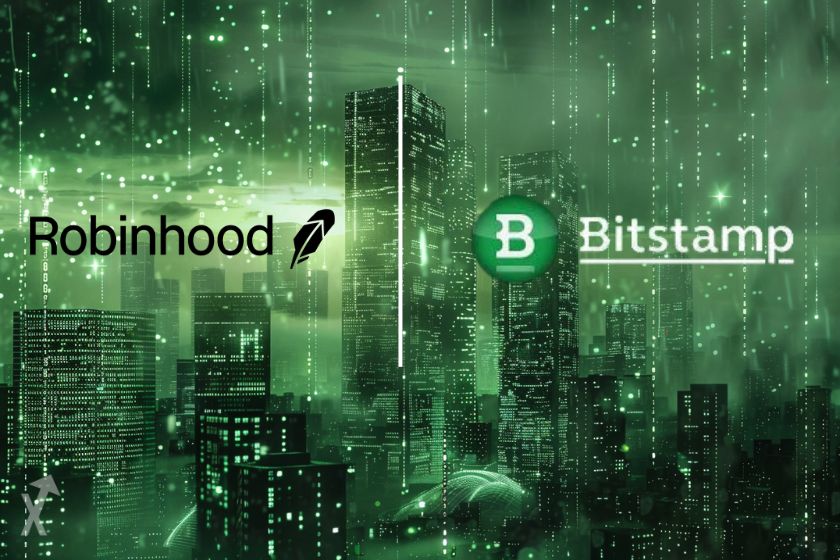 Robinhood Achat Exchange crypto Bitstamp