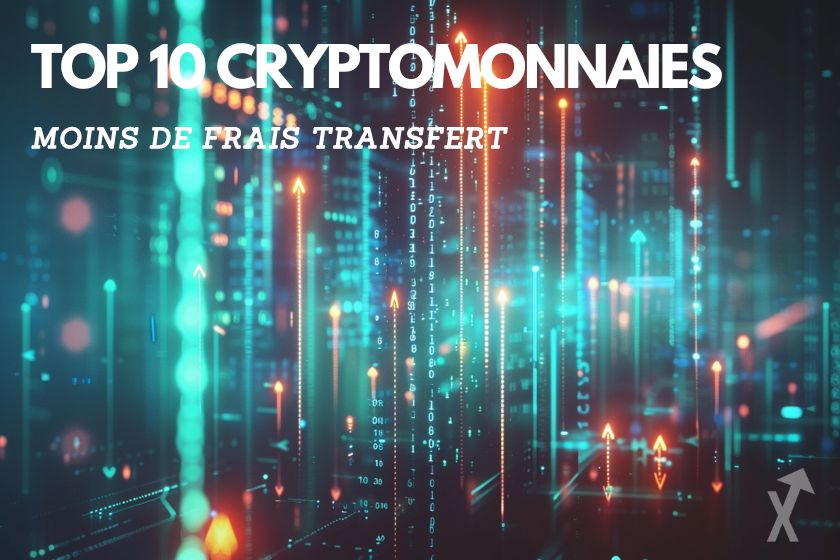 Top 10 des cryptomonnaies moins frais transfert