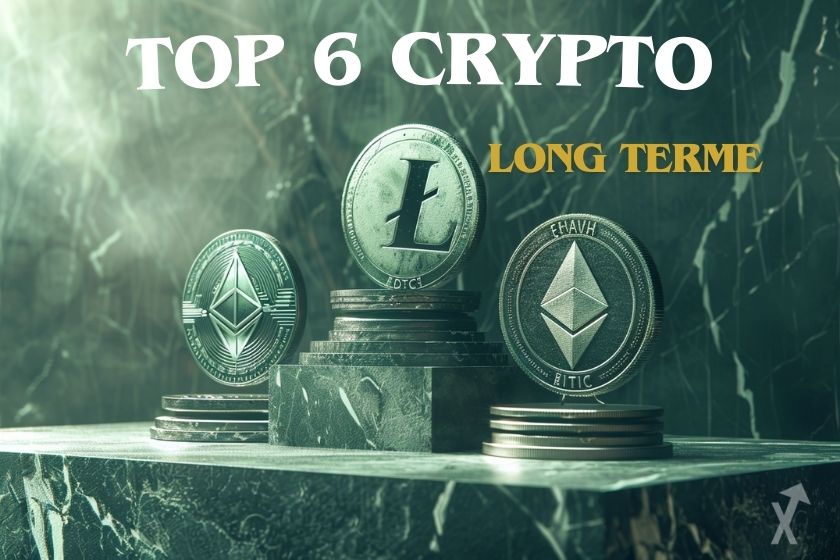 Top 6 crypto long terme